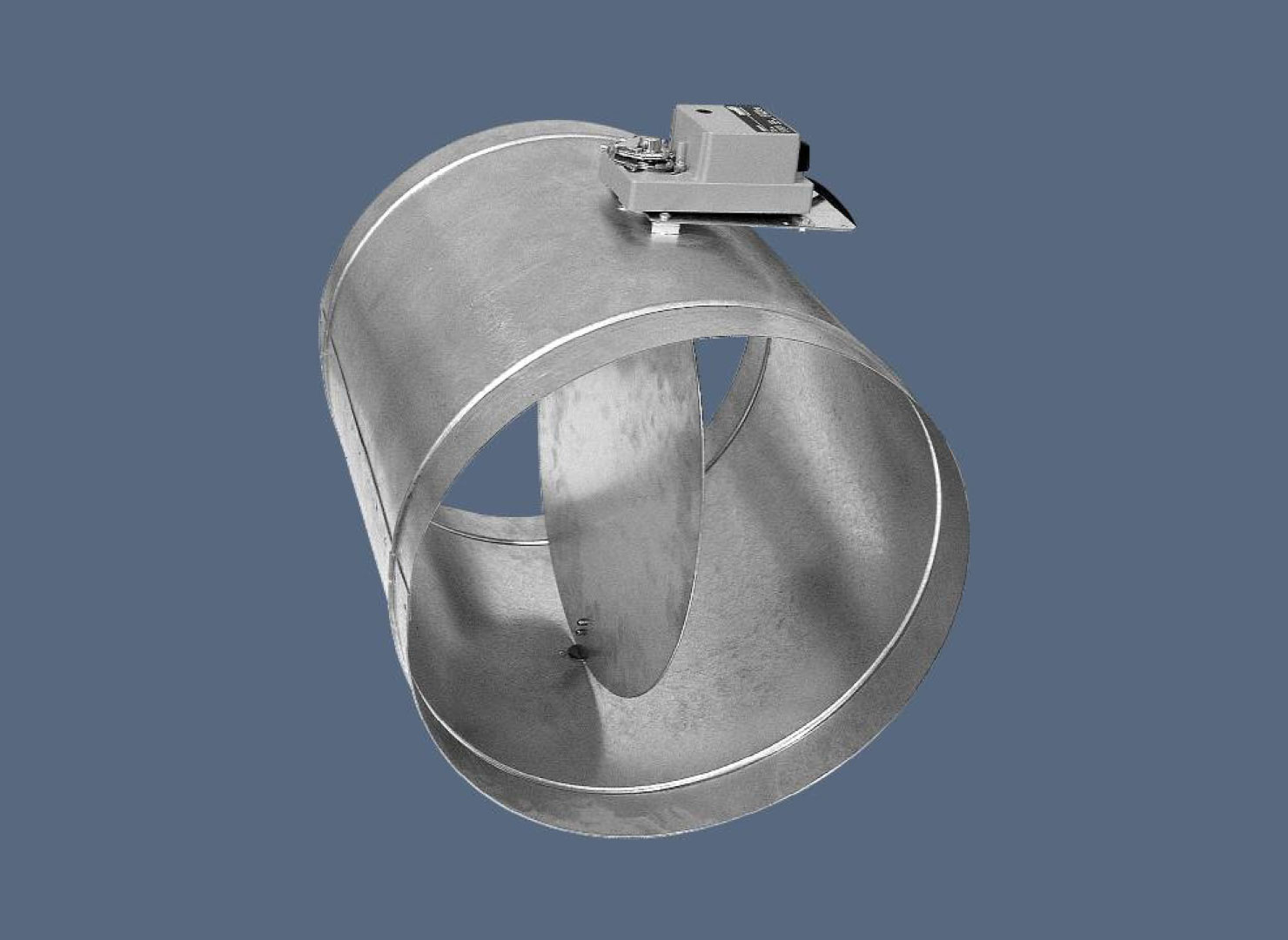 Регулировочная заслонка круглая RKKM